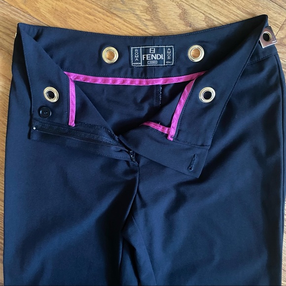🖤 Fendi Low Rise Flare Pants 🖤 - Picture 3 of 5